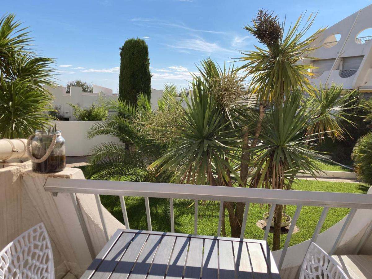 Ancre Bleue***, 1Ere Ligne Plage, Piscine, Clim. La Grande-Motte Exterior foto