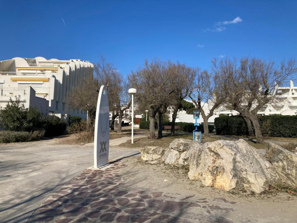 Ancre Bleue***, 1Ere Ligne Plage, Piscine, Clim. La Grande-Motte Exterior foto